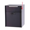 Post Mount Locking Mailbox with Code Lock - Large Capacity