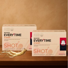 Cheong Kwan Jang Everytime Shot Park Bo-gum Red Ginseng Extract 20ml 20 pieces 2 boxes Hong Sang-jung Immune Shot / 정관장 에브리타임 샷 박보검 홍삼정 20ml 20개입 2박스 홍상정 이뮨샷