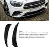 Gloss Black Front Bumper Fog Grille Air Vent Trims Replacement