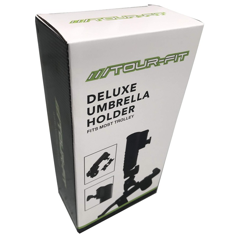 TOUR FIT Golf Trolley Umbrella Holder for Powakaddy Hillbilly Motocaddy