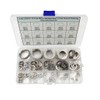 HVAZI 265PCS Metric 304 Stainless Steel C-Clips External Retaining Ring