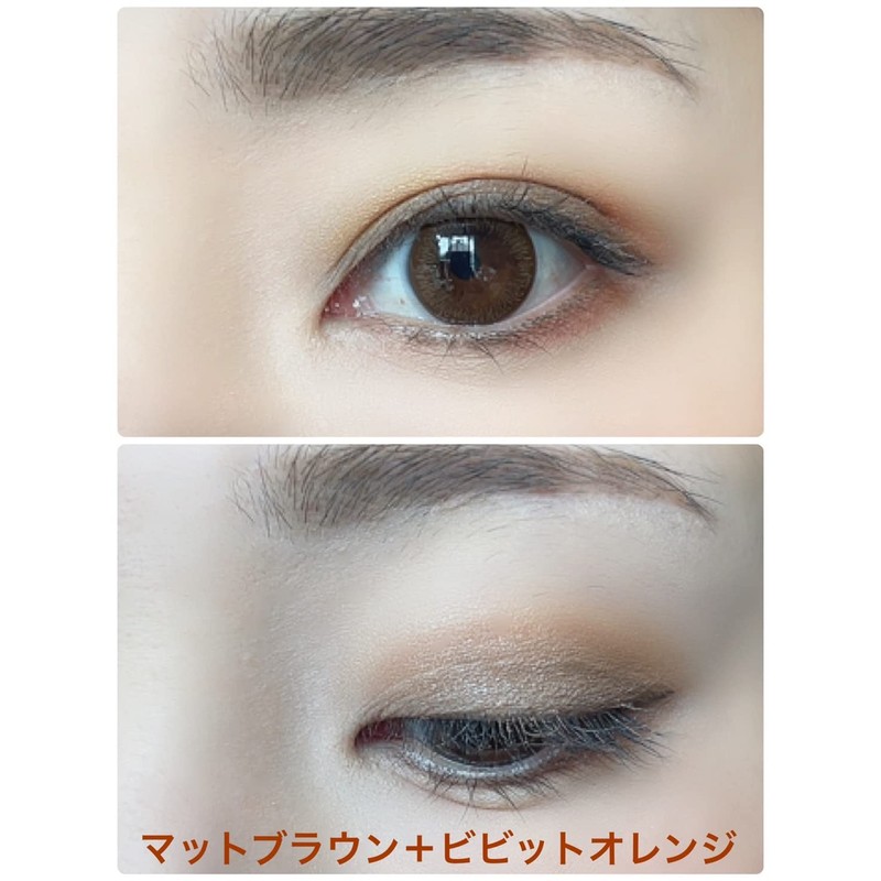 EPORASHE Silky Shadow (Matte Brown/No Pearl), Additive-Free Eye Shadow, No