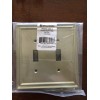 BRAINERD TRADITIONAL DOUBLE TOGGLE NICKEL WALL PLATE W36556-SNE-C FREE SHIP