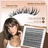 Wispy Lash Clusters Natural Fluffy Eyelash Clusters CD Curl 10-14MM