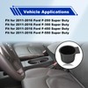 Pleoos Front Seat Dual Cup Holder Insert Compatible with 2011-2016