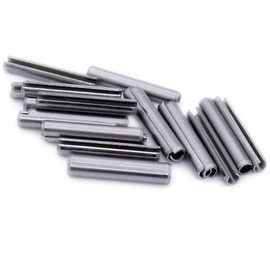 D2 (2mm x 10mm) Slotted Spring Pin (Heavy) - Stainless Steel (A1) (Pack of 20)