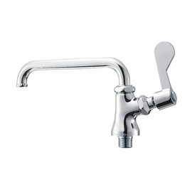 SANEI A5311-13 Kitchen Faucet, Lever Handle, 90° Opening/Closing, For Both Inland and Cold Areas