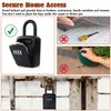 Protable Key Storage Security Lock,V-Resourcing® Door Knob Mounted Re-settable 4