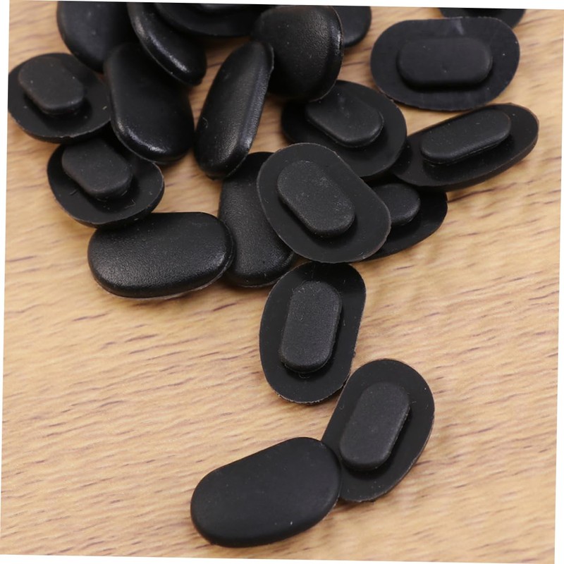 Mipcase 40pcs Eyeglass Nose Pads Repair Kit Soft Non Slip