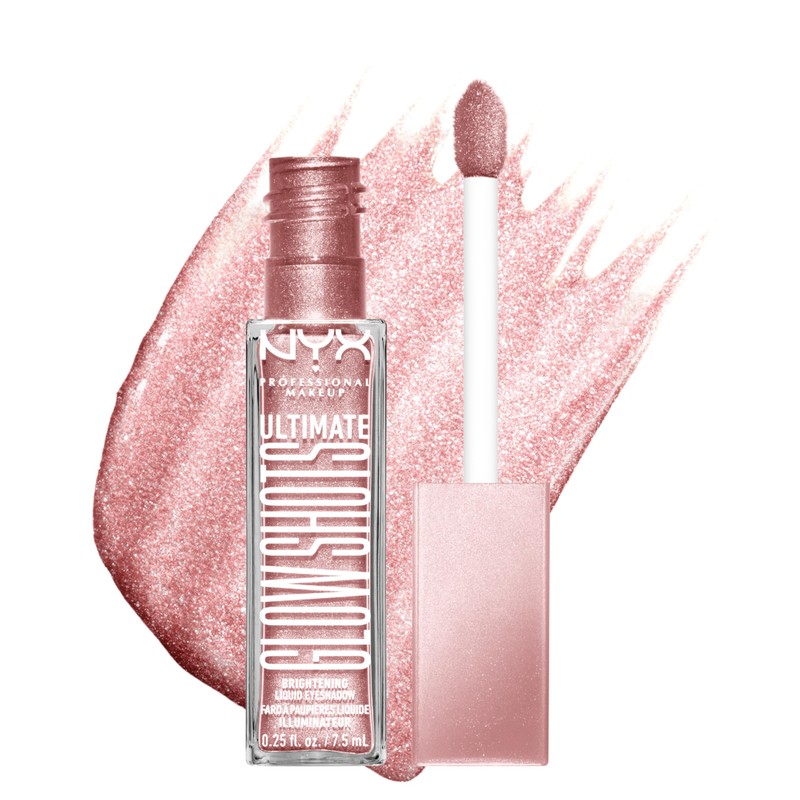NYX Professional Makeup, Glow Shots, Sombra de ojos liquida, Grapefruit
