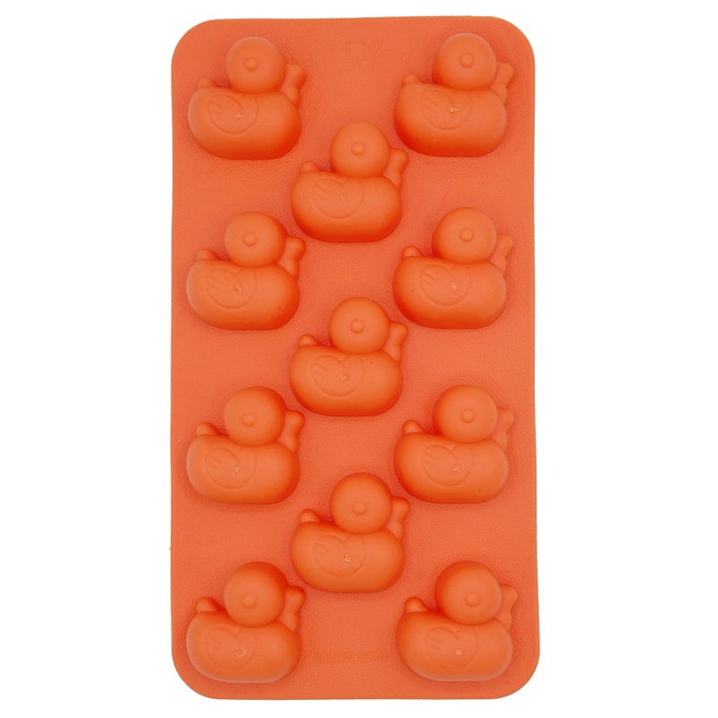 Cute Animal Duck & Penguin Shape Silicone Ice Tray Maker