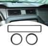 PDKLIN for Mustang Dash Air AC Vent Cover Trim Compatible