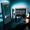 Importeek 5pz Cable Fuente Poder Corriente Monitor Computadora Pc Cpu