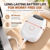 Rechargeable Electric Foot File for Callus Care – Cordless Dead