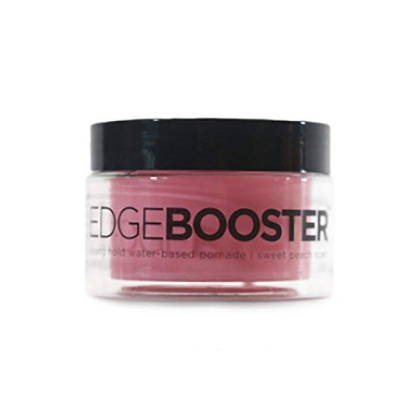 (6Pack) Style Factor Edge Booster Strong Hold Water-Based Pomade 3.38oz - Sweet Peach Scent