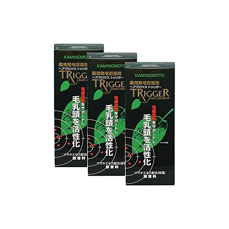 Kaminoto Hair Growth Trigger 6.1 fl oz (180 ml) x