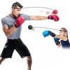 Boxing Reflex Ball Punching Ball Weaving Ball Training Set Black 2ea