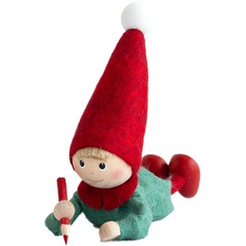 NORDIKA nisse Nordica Nisse Christmas Wooden Doll Doodle Boy Joy to the world