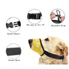 Dog Muzzle,Soft Nylon Print Dog Muzzles for Small Medium &