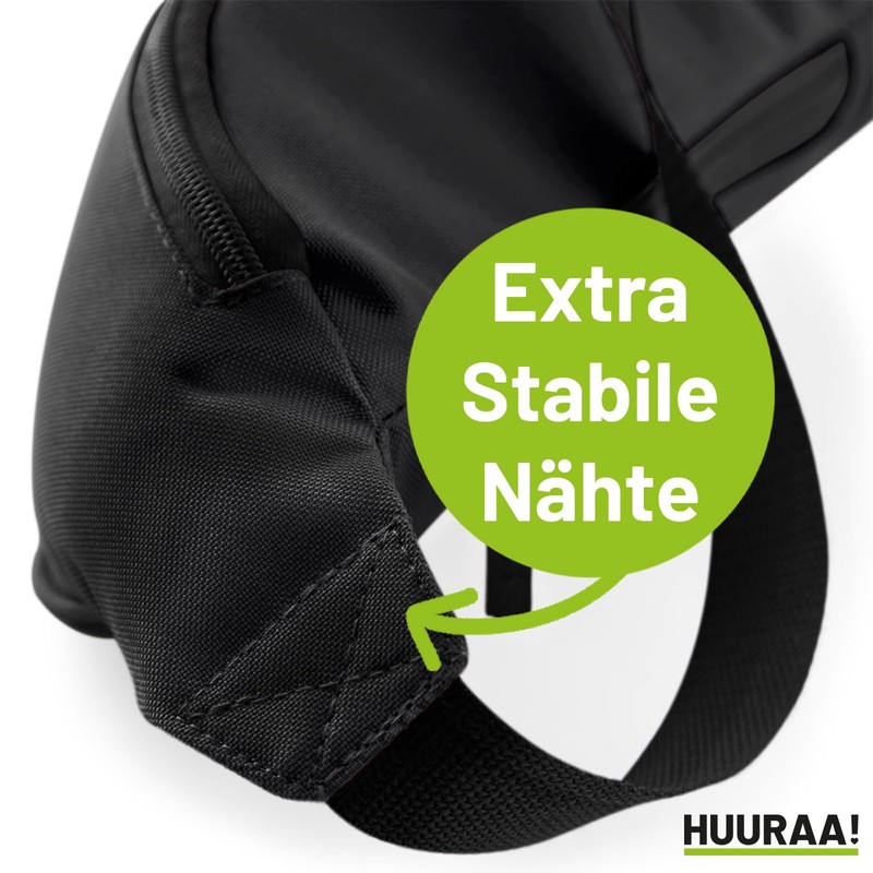 Huuraa Bauchtasche Waage Sternzeichen Symbol Geschenk 2,5 Liter Black Waage