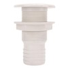 2in Through Hull Fitting Straight Drain Hose Polypropylene Inner Beam