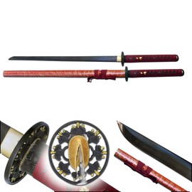 Snake Eye Tactical Warrior Classic Handmade Samurai Katana Sword Wooden Stand Included… (972)