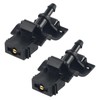 Gosknor 2pcs Windshield Washer Nozzles, Plastic Adjustable Windscreen Wiper Nozzle