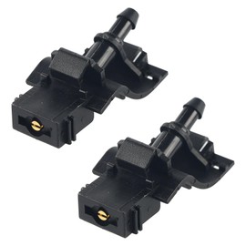 Gosknor 2pcs Windshield Washer Nozzles, Plastic Adjustable Windscreen Wiper Nozzle Replacements Compatible with Tundra 2006-2023, Prius 2010-2015, Sequoia 2008-2020, Replaces 8538112300