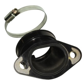 Caltric Rubber Intake Manifold Carburetor Boot for Polaris Scrambler 500 2X4 2007-2009