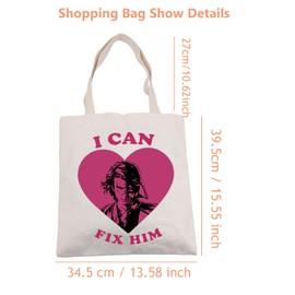 JTOUK I Can Fix Him Anakin Scientific Film Tote Bag Gift for Movie Fans, Fix Him Tote EU