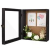 Black Deep Shadow Box Frame Display Case - 13 x