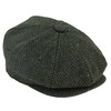 TruClothing.com Men's Vintage Retro Herringbone Tweed Style 1920s Hat -