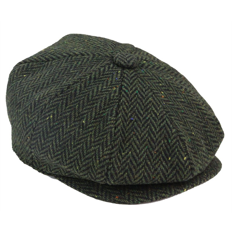 TruClothing.com Men's Vintage Retro Herringbone Tweed Style 1920s Hat -