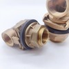 Brass Pitless Adapter For Submersible Well Pump 1-1/4" ",Fits Well