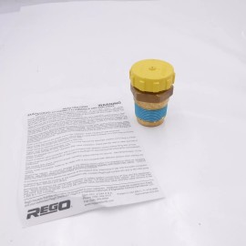 REGO 1-3/4"x 1-1/4"MNPT 365PSI Brass Double Check Filler Valve L7579