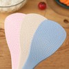 Pink Wheat Straw Rice Paddles, Non-Stick Rice Scoopers Durable Rice