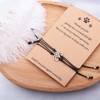 Sdopbinbin Dog Paw Print Bracelet Gift for Women Men -