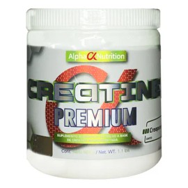 Creatina Creapure Alpha Nutrition Premium 100% Pura 100 tomas Sin Sabor