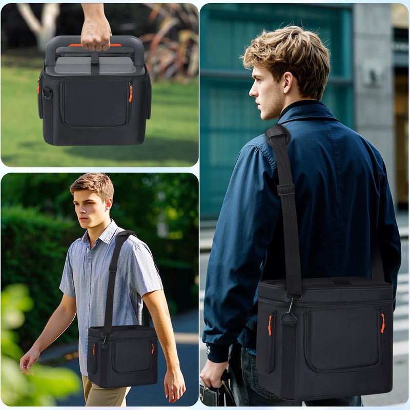 Portable Carrying Bag Compatible with Jackery Explorer 1000 V2, Soft