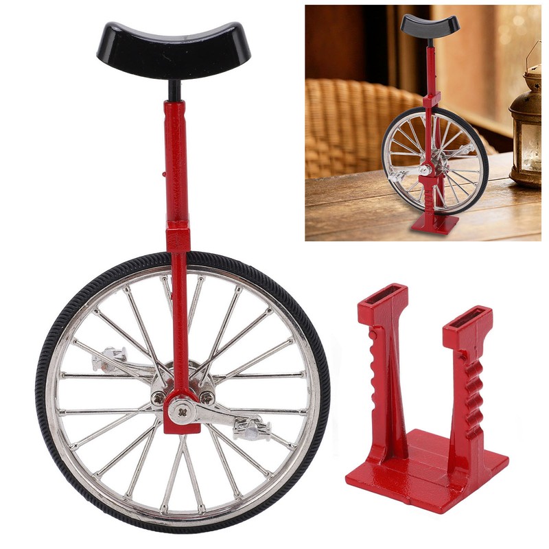 Unicycle Model Simulated Vivid Design Beautiful Exquisite Textured Alloy Mini