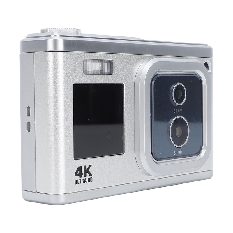 Digital Camera 4K HD Dual IPS Screen 50MP 30MP Dual