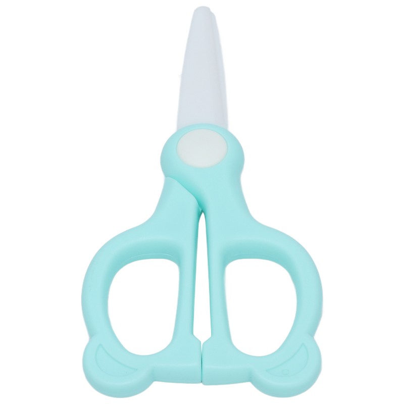 Baby Food Ceramic Scissors Infant Feeding Aid Scissors Portable for