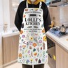 WCGXKO Lolli’s Kitchen Apron Lolli Baking Gift Lolli Birthday Gift