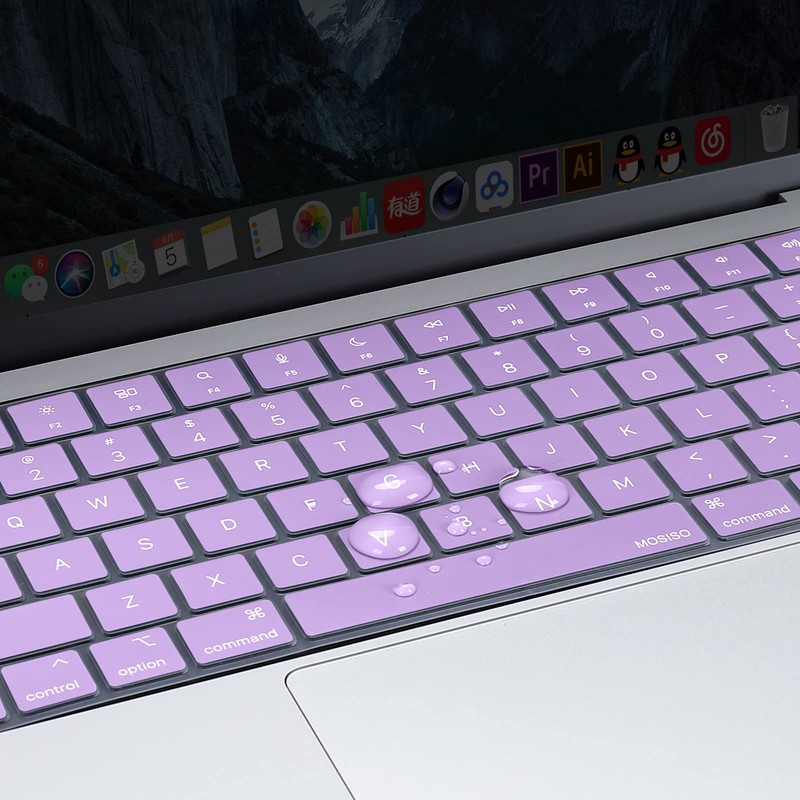 MOSISO Keyboard Cover Skin Compatible with MacBook Air 15 inch