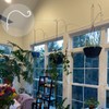 Maosen 12 Inch Plant Hangers Outdoor 2 Pack White, Heavy