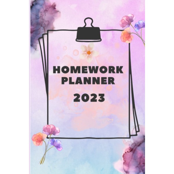 2023 HOMEWORK PLANNER | homework assignment planner: daily homework planner