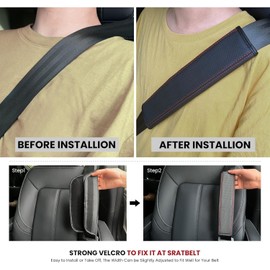 seat Belt Cover pad seat Belt Extender car seat Strap Pads Stainless Steel License Frame (HJ-JIP2)