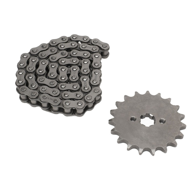 428 19T 17mm Sprocket with 428 60 Links Chain Steel