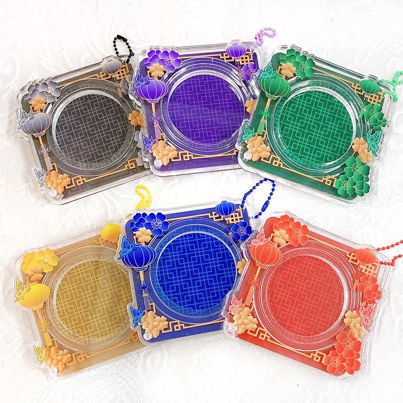 Acrylic Tin Badge Case [Chinese] Tin Badge Storage Display 57mm
