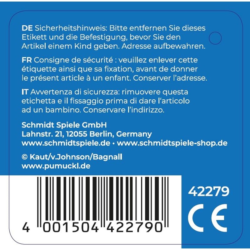 Schmidt Spiele 42279 Pumuckl 28 cm Plush Toy
